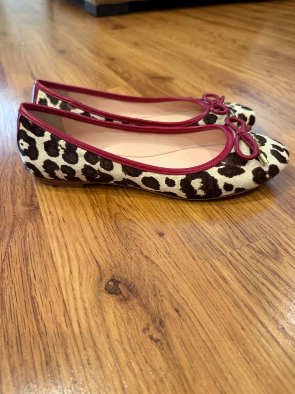 Kate Spade Dalmatian print ballet flats - size 7